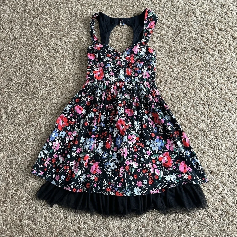 FREE PEOPLE Sunkissed Summer Open Back Mini Dress